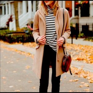 J. Crew Nello Gori Stadium Cloth Cocoon Coat Sz 00